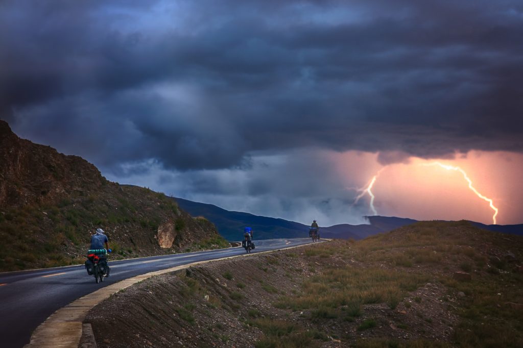 Cycling into the storm